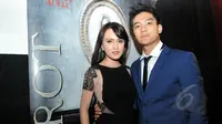 Shandy Aulia dan Boy William saat menghadiri press screnning dan gala premier film TAROT di XXI Plaza Indonesia, Jakarta, Kamis (30/4/2015). Film horor ini bercerita mengenai kartu ramalan yang penuh dengan misteri.(Liputan6.com/Panji Diksana)