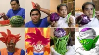 6 Cosplay Low Budget Jadi Karakter Dragon Ball Ini Bikin Ngakak (sumber: Twitter/lowcostcosplayth)