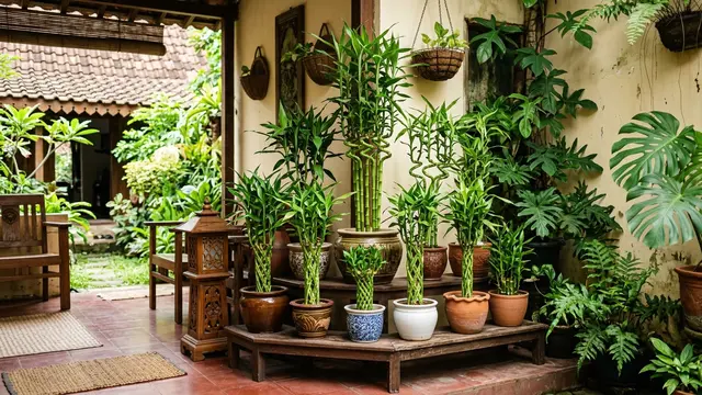 Taman Rumah untuk Area yang Minim Sinar Matahari (AI Generated)