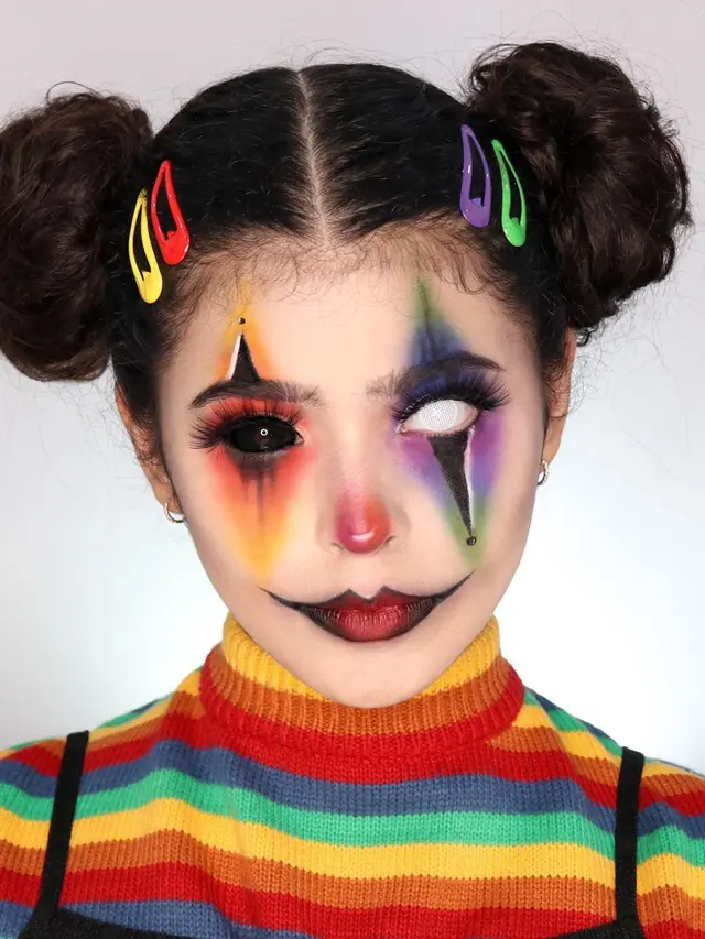 Viral Lewat Lathi Challenge, Ini 6 Makeup Karakter Jharna Bhagwani