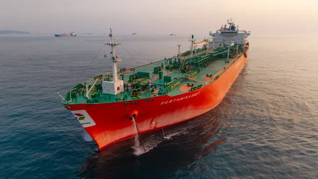 PT Pertamina Patra Niaga menambah pasokan energi nasional melalui kedatangan Armada Pertamina Gas 1 (PG1) yang membawa sekitar 45,9 ribu metrik ton Liquefied Petroleum Gas (LPG) dari Freeport, Texas, Amerika Serikat. Dok PPN