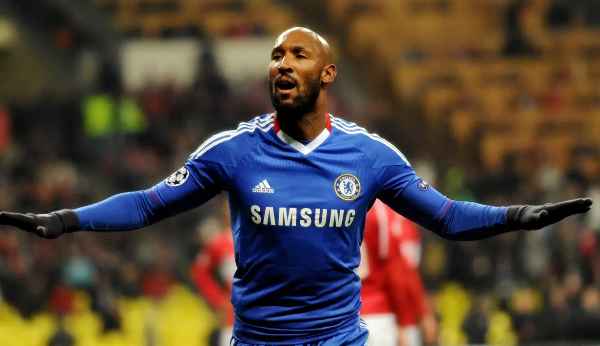 2. Nicolas Anelka - Mantan striker Timnas Prancis ini pernah membela 11 klub. Mulai dari Arsenal, Chelsea, PSG hingga Juventus. (AFP/Alexander Nemenov)
