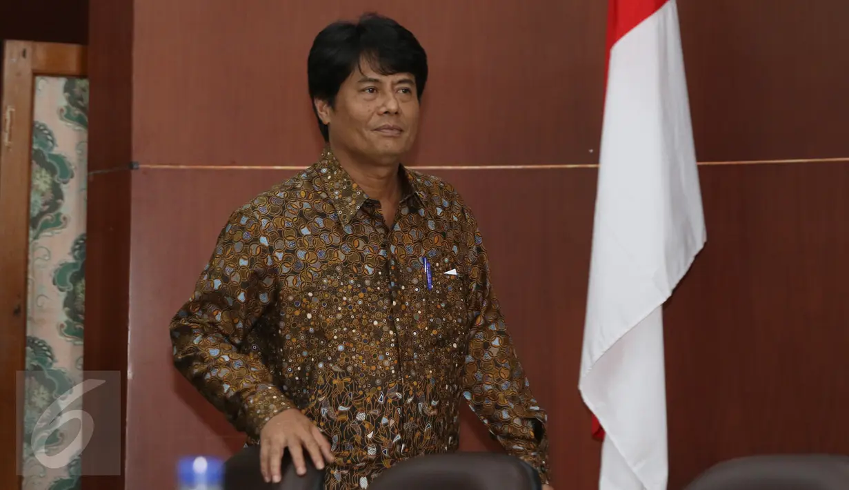 Dirut PT Pertamina Elia Massa Manik saat menghadiri jumpa pers di Gedung Pertamina, Jakarta, Kamis (16/3). Elia dipilih berdasarkan keputusan dari Rapat Umum Pemegang Saham (RUPS). (Liputan6.com/Angga Yuniar)