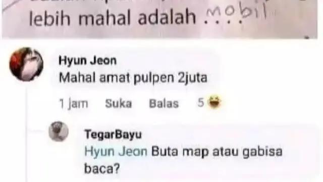 10 Momen Kocak Warga Facebook Balas Komentar Ini Bikin Tepuk Jidat