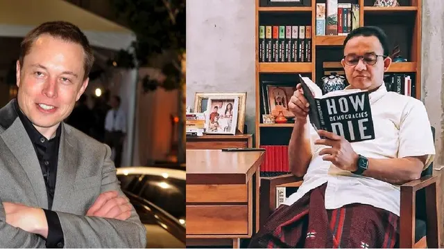 Anies Baswedan disandignkan dengan Elon Musk sebagai salah satu pahlawan transportasi