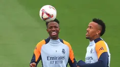 Real Madrid dan Barcelona akan bertemu di Santiago Bernabeu pada pekan ke-11 La Liga 2024/2025. (AFP/Pierre-Philippe Marcou)