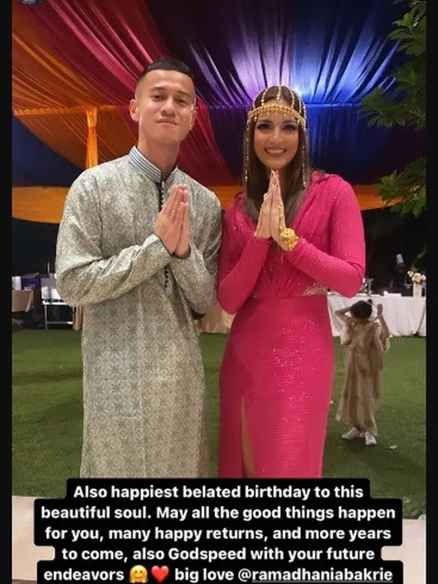 Pesta ultah Ardi Bakrie dan Nia Ramadhani bertema Arabian Night (Foto: Instagram herjunotali.studio)