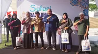 Pertamina bersama Kementerian BUMN menyelenggarakan kegiatan Safari Ramadan BUMN 2024 di kawasan Bangkinang Riverside, Kampar, Riau, Selasa, 2 April 2024.