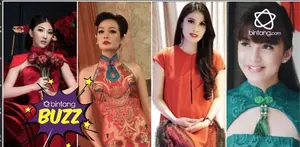 Begini gaya 4 seleb tanah air yang rayakan Imlek.