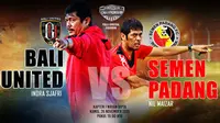 Bali United vs Semen Padang (Liputan6.com/Abdillah)