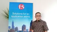 Fetra Syahbana, Country Manager Indonesia, F5 Networks. Liputan6.com/Linda Fahira Putri