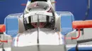 Pebalap Indonesia, Presley Martono, saat tampil pada balapan pertama seri kelima Formula Renault 2.0 Eurocup Hungaria di Sirkuit Hungaroring, Sabtu (1/7/2017). Start dari posisi ke-21, Presley finis di peringkat ke-17. (Bola.com/Reza Khomaini)