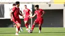 Namun Timnas Libya mampu membalikkan kedudukan berkat gol Oshama El Sharami dan Ahmed Ekrawa. (Dok PSSI)