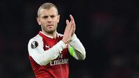 Jack Wilshere - Usai kontraknya bersama Bournemouth berakhir pada 2021 lalu kini pemain asal Inggris itu berstatus pengangguran. Wilshere yang masih berusia 30 tahun memiliki harga pasaran sebesar 2 juta euro. (AFP/Ben Stansall)