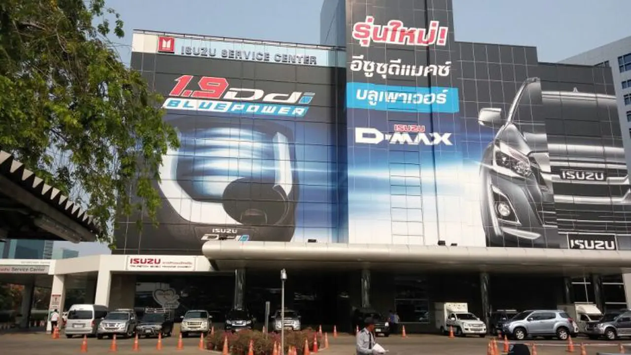 Bengkel Servis Isuzu Thailand Lebih Megah dari Indonesia