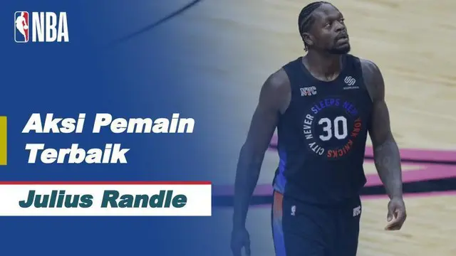Berita video aksi-aksi terbaik dari bintang NBA hari ini, Julius Randle, saat New York Knicks mengalahkan Dallas Mavericks, Sabtu (17/4/2021) pagi hari WIB.