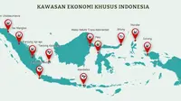 Kawasan Ekonomi Khusus Indonesia (Ilustrasi: kek.go.id)