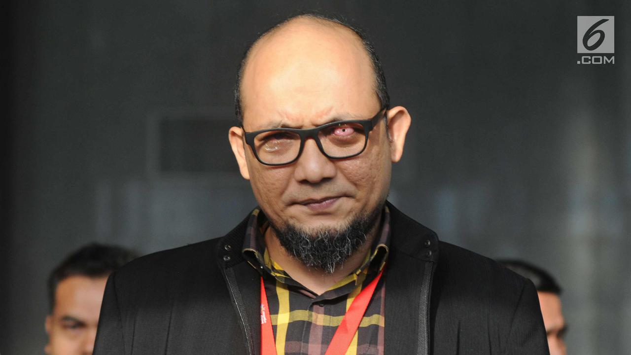 Setahun Peristawa Penyiraman, Novel Baswedan Datangi KPK