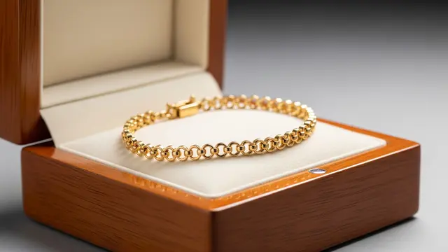 Model Gelang Emas Motif Cincin Sambung