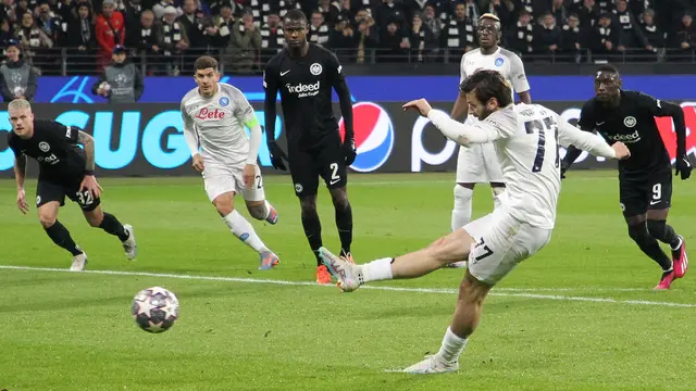 Foto: Napoli Jegal Tuan Rumah Eintracht Frankfurt pada Laga Leg Pertama 16 Besar Liga Champions 2022/2023