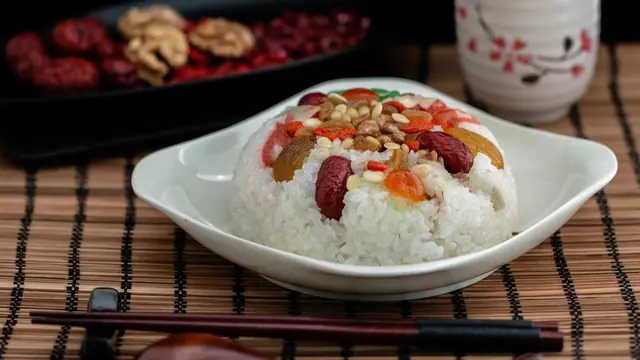 Eight Treasures Rice Ba Bao Fan Imlek