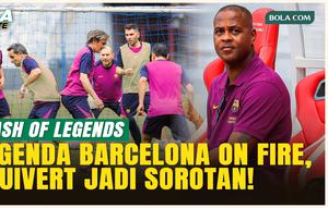 Momen Langka! Legenda Barcelona Gelar Latihan Jelang Clash of Legends