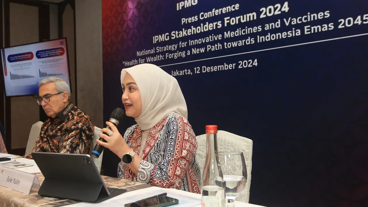 Obat inovatif membantu mengatasi kekurangan dalam pengobatan. Kolaborasi IPMG dan Kemenkes memperluas akses kesehatan, meningkatkan pencegahan penyakit, dan mendukung kesetaraan layanan di Indonesia. (Dokumen IPMG)