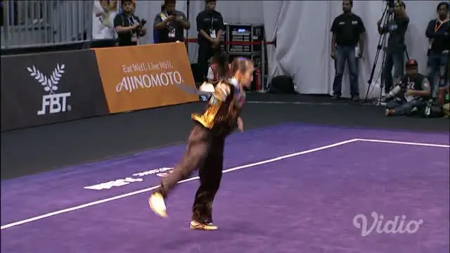 VIDEO: Atlet Wushu Felda Elvira Sumbang Emas Keempat untuk Indonesia