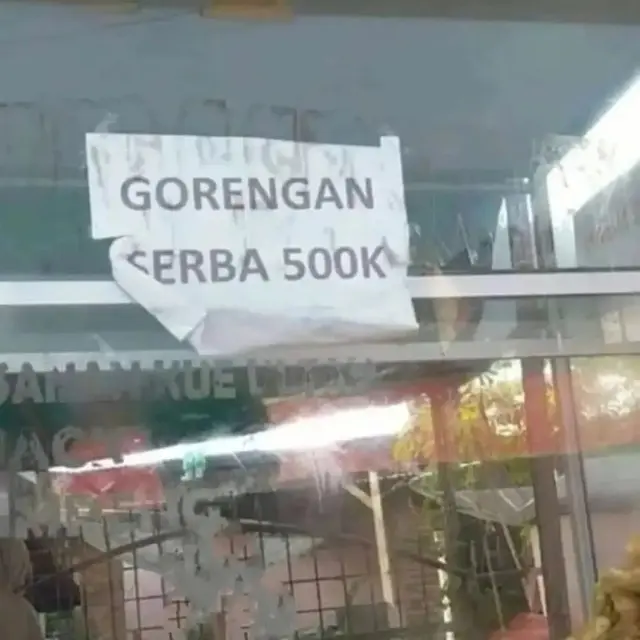 6 Harga Gorengan Nyeleneh Ini Bikin Bingung, Mikir Dulu Sebelum Beli