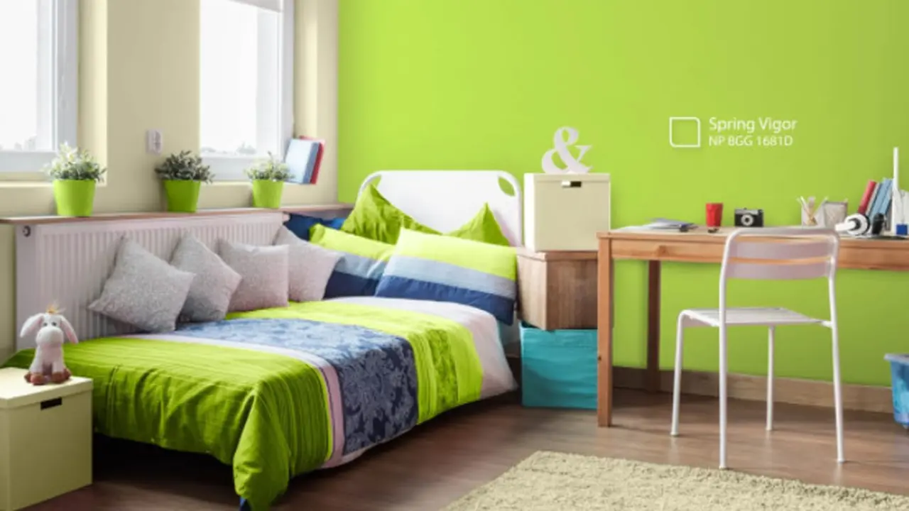 Ini 5 Aplikasi Warna Hijau Bolu Pandan di Rumah yang Bisa Kamu Coba