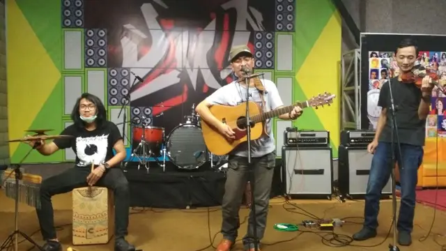 Grup musik Ujung Kuku. (Foto: Liputan6.com/Ujung Kuku/Muhamad Ridlo)