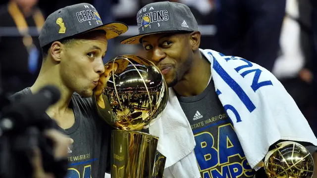 Kalahkan Cavaliers, Warriors Juara NBA