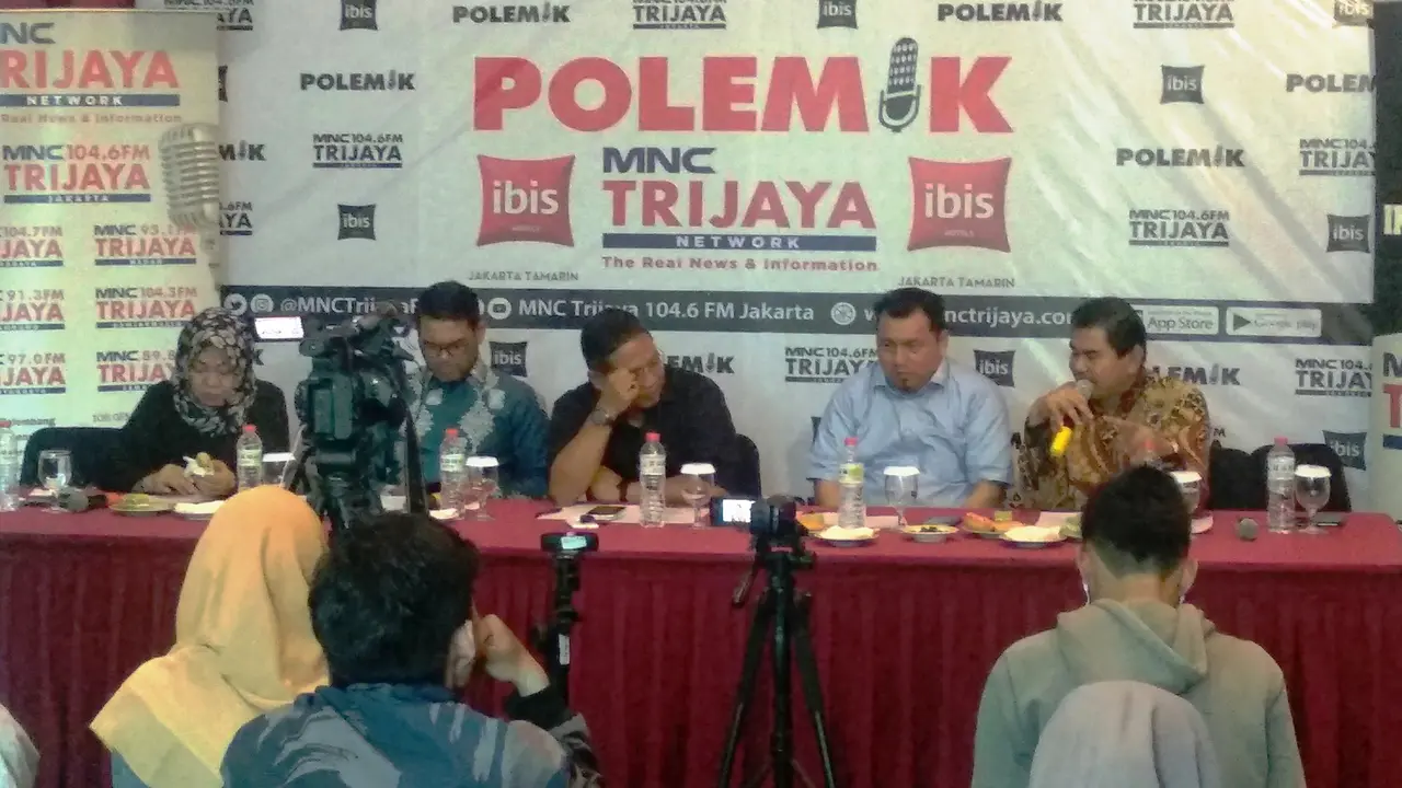 Diskusi Polemik di Menteng yang membahas soal amandemen UUD 1945. (Liputan6.com/Putu Merta Surya Putra)