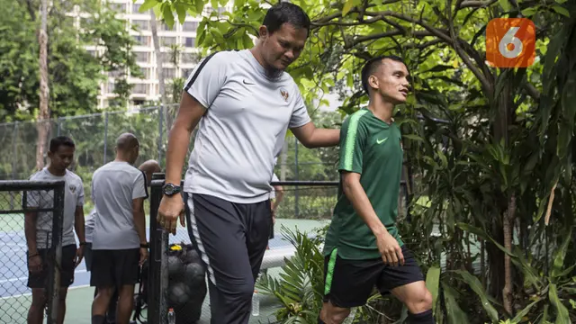 Latihan Timnas Indonesia