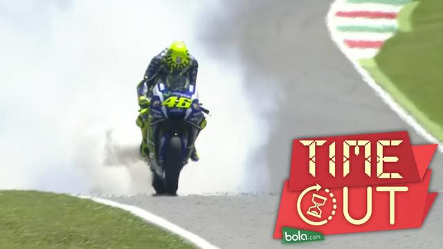 Pebalap Movistar Yamaha, Valentino Rossi, mengatakan temperatur bukan penyebab utama mesin motornya jebol saat balapan MotoGP Italia, akhir 