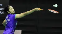 Tunggal putri Indonesia Linda Wenifanetri lewati babak pertama OUE Singapore Open 2015 (Humas PP PBSI)