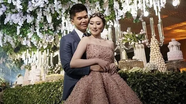 Potret Pernikahan Jusup Cahyadi dan Clarissa (Sumber: Grid.id)