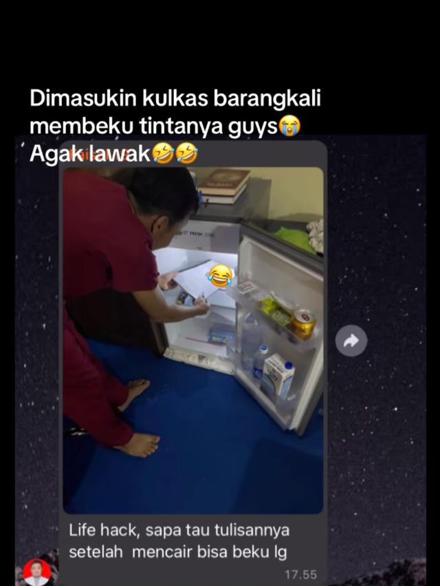 Momen Apes Pakai Pulpen Magic