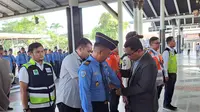Petugas Pelayanan dan Pengamanan di Bandara Soekarno-Hatta (Soetta). (Liputan6.com/Pramita Tristiawati)