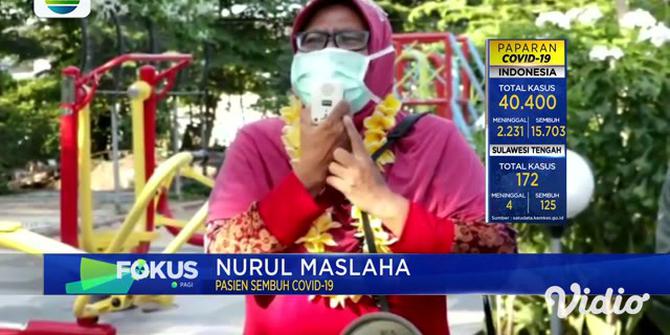 VIDEO: Sambutan Haru Warga kepada Satu Keluarga yang Sembuh dari COVID-19 di Surabaya