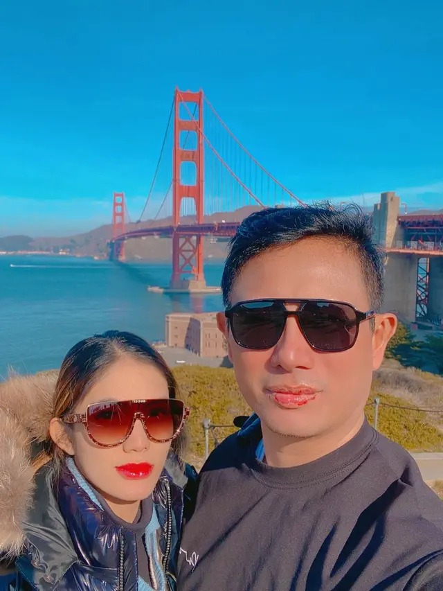 Baby Niken dan Putra Narayana di Amerika Serikat.