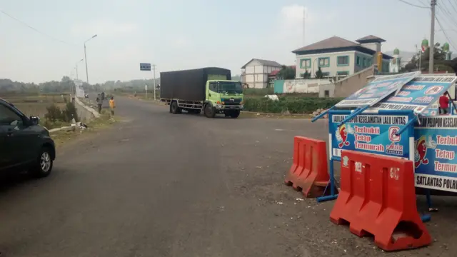 Jalur alternatif Lingkar Leles siap digunakan sebagai jalur mudik nasional, untuk mengurai antrian kendaraan oemudik via Garut Kota