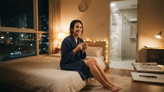 Ciri Orang yang Selalu Mandi Malam Sebelum Tidur Menurut Psikologi
