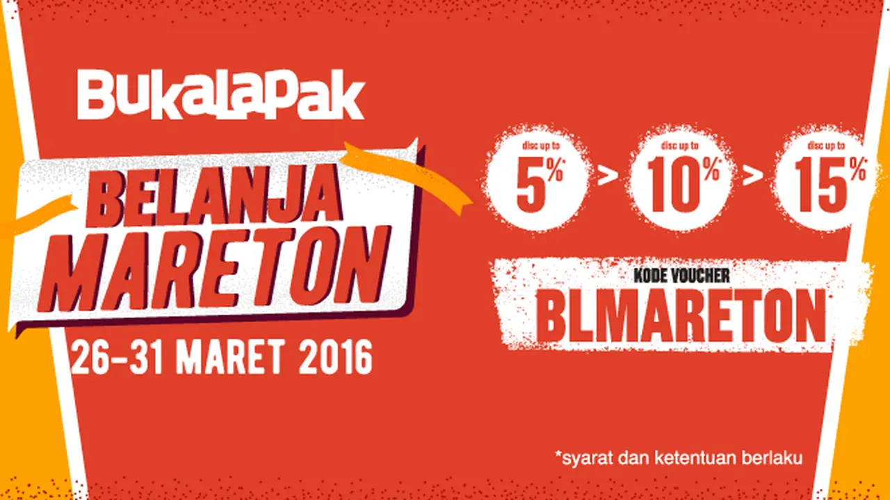 Mau Dapat Diskon Belanja Berlipat? Buruan Ikut Promo MARETON