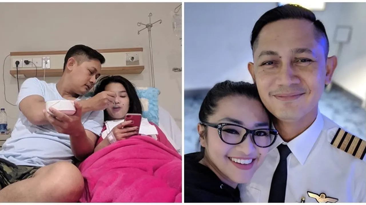 Momen Kebersemaan Fitri Carlina dan Suaminya yang Seorang Pilot