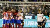 Selebrasi Diego Godin setelah mencetak gol untuk Atletico Madrid ke gawang Tottenham Hotspur pada ajang ICC 2016, Jumat (29/7/2016). (ESPN)