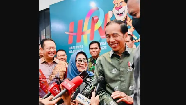 Unggahan di akun sosial media Instagram Presiden Joko Widodo atau Jokowi mengucapkan Selamat Hari Pers Nasional 2023.