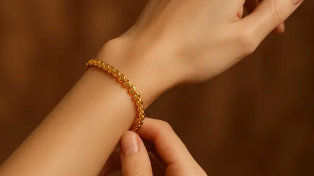 Model Gelang Emas 24 Karat 7 Gram