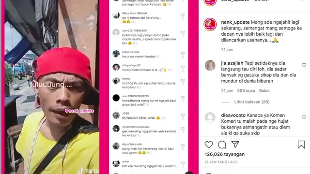 Sembuh dari Kritis, Ade Londok Kembali Jadi Tukang Jahit?