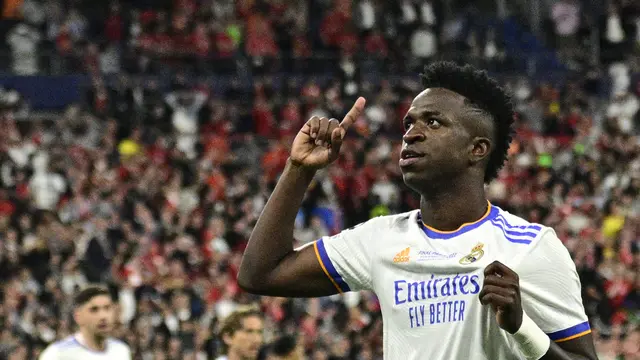 Vinicius Junior - Real Madrid - Liga Champions - 29 Mei 2022 -1